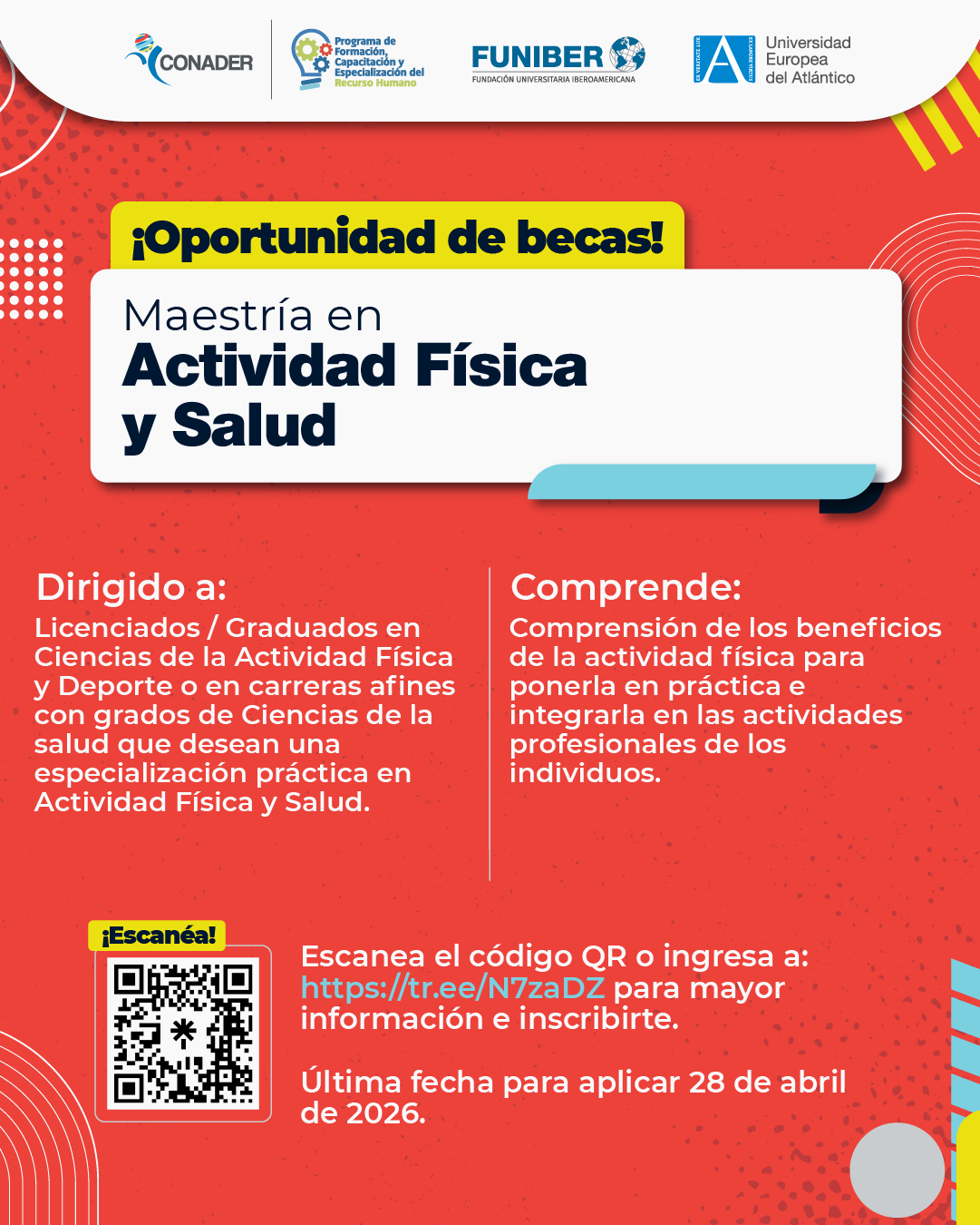 Maestría en Actividad Física y Salud